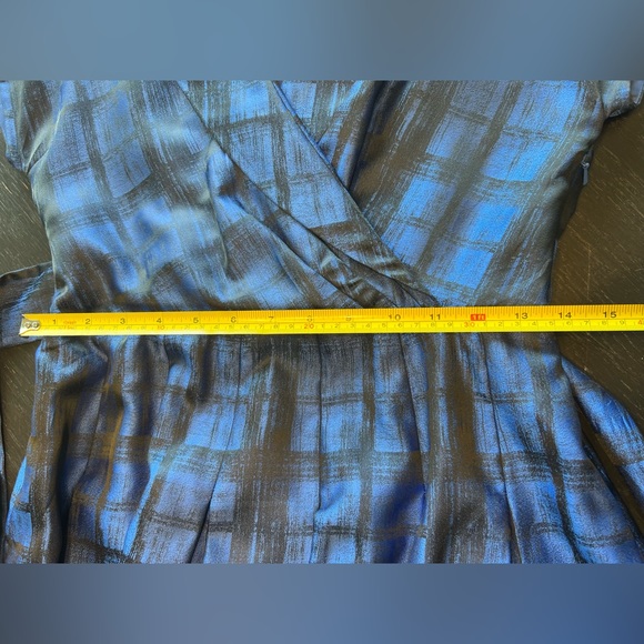 Anne Klein Blue A-Lined Dress - Picture 10 of 11